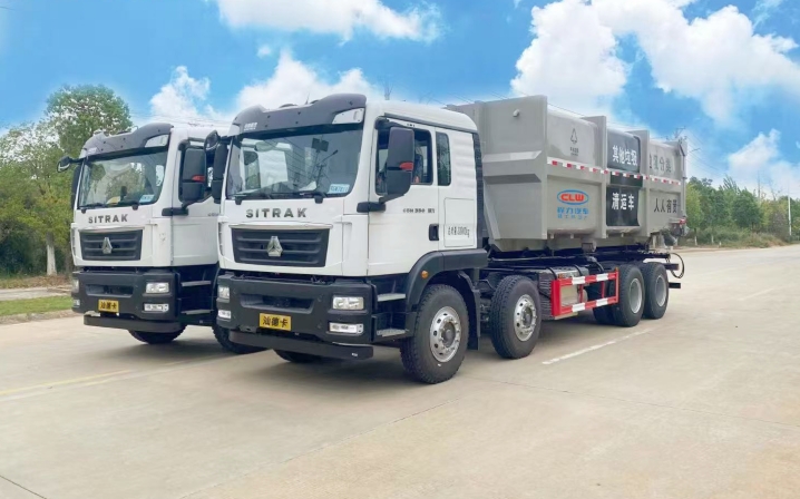 重汽前四后八28方套臂式垃圾車(chē)技術(shù)參數與價(jià)格